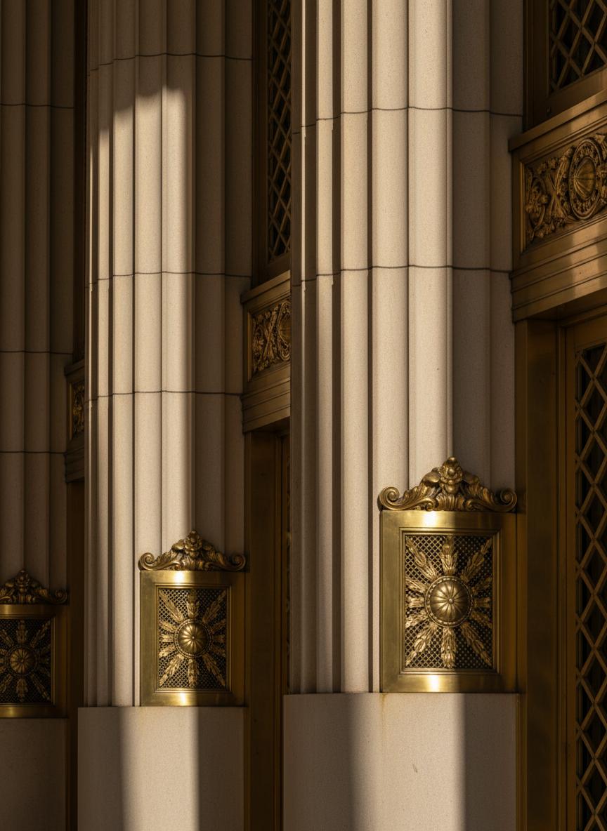 US Market Entry - Federal Reserve architectural details